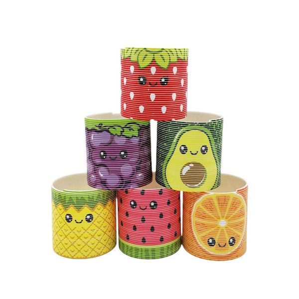 ΜΑΓΙΚΟ ΕΛΑΤΗΡΙΟ ΦΡΟΥΤΑ ΣΕ 6 ΣΧΕΔΙΑ 12ΤΜΧ Ø6CM 1410-14